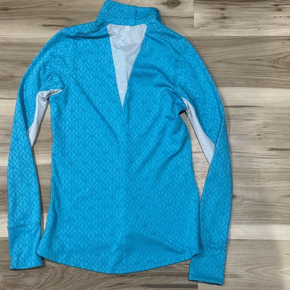 Kerrits Always Cool Ice Fil Long Sleeve Shirt Blue Women’s XS Equestrian - Picture 4 of 4